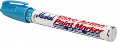 Markal - Lt. Blue Lead-Free Paint Marker - Alcohol Base Ink - Caliber Tooling