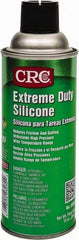 CRC - 16 oz Aerosol Silicone Lubricant - Clear & White, -100°F to 450°F, Food Grade - Caliber Tooling