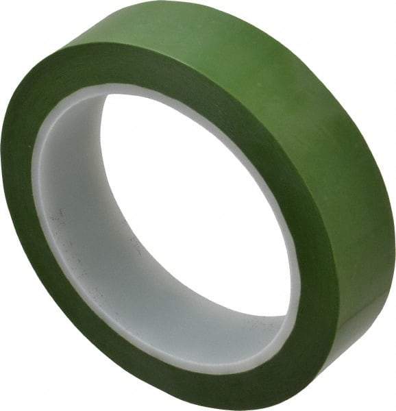 3M - 72 Yds. x 1", Green Polyester Film Tape - 8402 Series, 1.9 mil Thick, 25 Lb./Inch Tensile Strength - Caliber Tooling