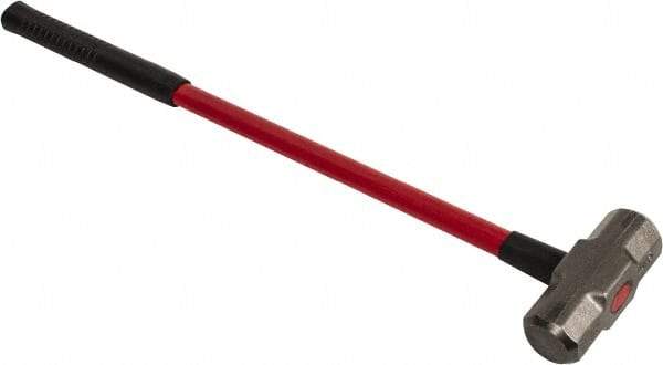 Proto - 6 Lb Head, 32" Long Sledge Hammer - Steel Head, Fiberglass Handle - Caliber Tooling