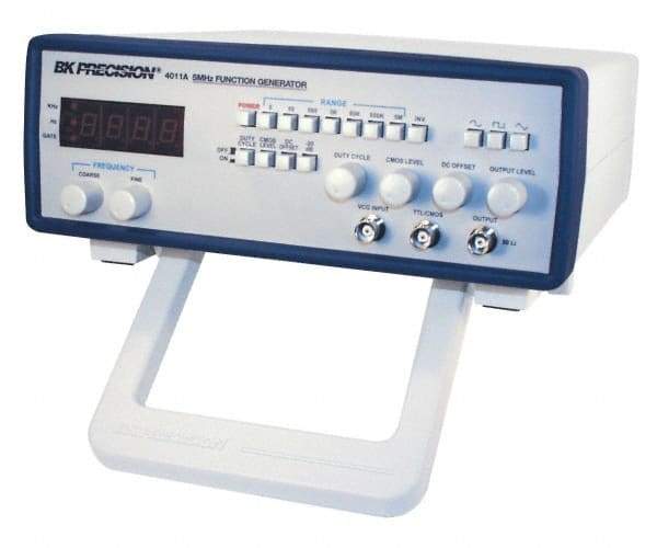 B&K Precision - -20 dB, 50 Ohm, 20 MHz Sine Wave, LED Display Function Generator - 10 ppm Wave Accuracy, 20 dB Amplitude, 20 MHz Max Wave Form, Includes Instruction Manual, Line Cord, Output Cable with BNC to Alligator Clips - Caliber Tooling