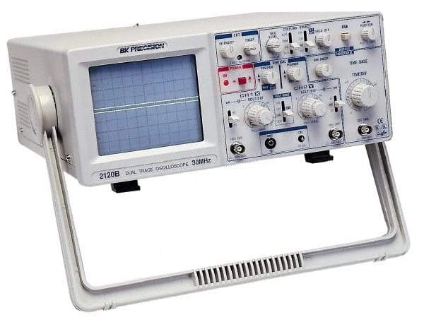 B&K Precision - 40 MHz, 2 Channel, Portable Oscilloscope - CRT Display - Caliber Tooling