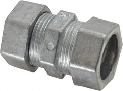 Thomas & Betts - 1/2" Trade, Die Cast Zinc Compression EMT Conduit Coupling - Noninsulated - Caliber Tooling