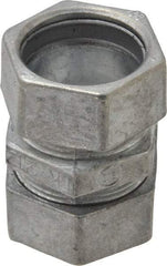 Thomas & Betts - 3/4" Trade, Die Cast Zinc Compression EMT Conduit Coupling - Noninsulated - Caliber Tooling