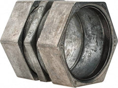 Thomas & Betts - 2-1/2" Trade, Die Cast Zinc Compression EMT Conduit Coupling - Noninsulated - Caliber Tooling