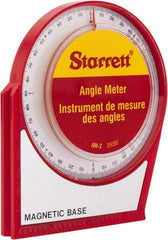 Starrett - 90° Max Measurement Mechanical Inclinometer - Caliber Tooling