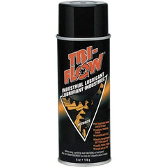 Tri-Flow - 8 oz Aerosol with PTFE Penetrant/Lubricant - Brown, -60°F to 475°F, Food Grade - Caliber Tooling