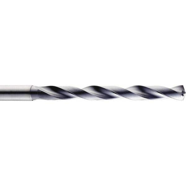 SGS - 7.2mm 140° Spiral Flute Solid Carbide Taper Length Drill Bit - Caliber Tooling