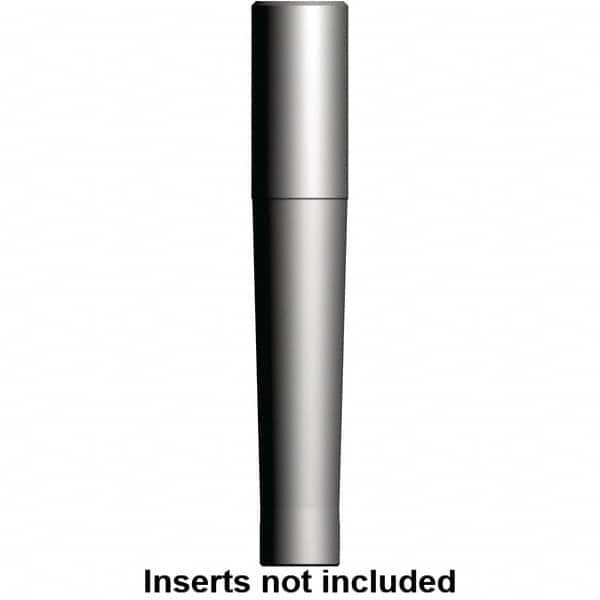 Kennametal - 1-1/4" Straight Shank Milling Tip Insert Holder & Shank - 6" Projection, 1.14" Neck Diam, M16 Neck Thread, 1.141" Nose Diam, 8.268" OAL, Tungsten Alloy M-29 Tool Holder - Caliber Tooling