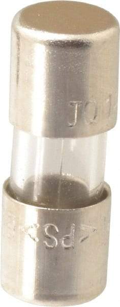 Ferraz Shawmut - 140 VDC, 350 VAC, 1 Amp, Fast-Acting Miniature Glass Fuse - Clip Mount, 15mm OAL, 10 at 125 V kA Rating, 5mm Diam - Caliber Tooling