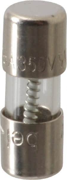 Ferraz Shawmut - 350 VAC, 5 Amp, Time Delay Miniature Glass Fuse - Clip Mount, 15mm OAL, 10 at 125 V kA Rating, 5mm Diam - Caliber Tooling