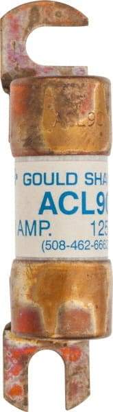 Ferraz Shawmut - 90 Amp General Purpose Round Forklift & Truck Fuse - 125VAC, 125VDC, 3.49" Long x 0.75" Wide, Bussman ACL90, Ferraz Shawmut ACL90 - Caliber Tooling