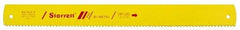 Starrett - 21" Long, 6 Teeth per Inch, Bi-Metal Power Hacksaw Blade - Toothed Edge, 1-7/8" Wide x 0.088" Thick - Caliber Tooling