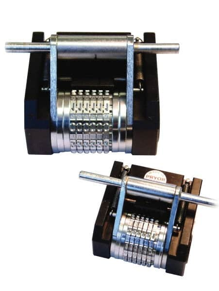 Pryor - 3/16 Inch Size, Figures Numbering Head - ANH-6 Wheel 0 to 9 - Caliber Tooling