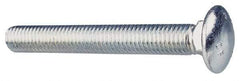 Value Collection - 3/8-16 UNC 1-1/2" Length Under Head, Standard Square Neck, Carriage Bolt - Grade 2 Steel, Zinc-Plated Finish - Caliber Tooling