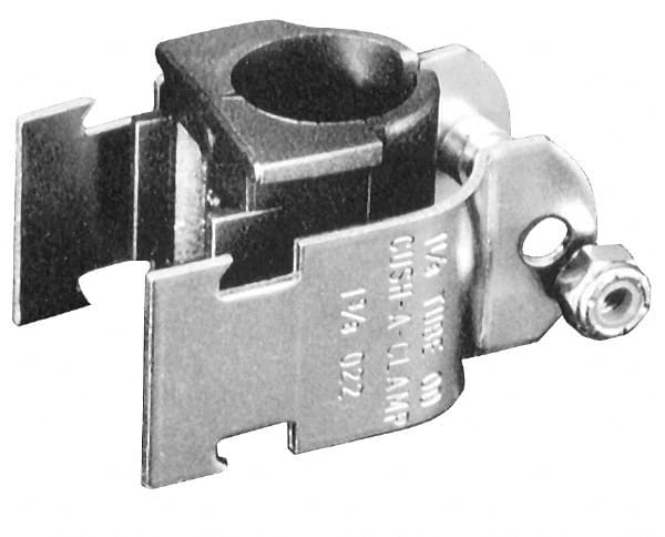 ZSI - 3-1/2" Pipe, Tube Clamp with Cushion - Dichromate - Caliber Tooling