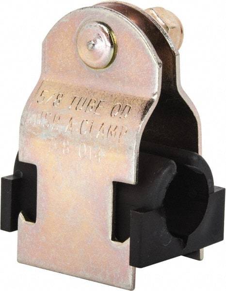 ZSI - 5/8" Pipe, Tube Clamp with Cushion - Dichromate - Caliber Tooling