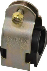 ZSI - 1-1/8" Pipe, Tube Clamp with Cushion - Dichromate - Caliber Tooling