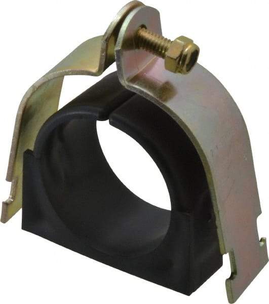 ZSI - 2-1/2" Pipe, Tube Clamp with Cushion - Dichromate - Caliber Tooling