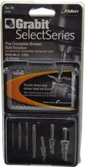 Alden - 7 Piece Screw Extractor/Drill Set - 17/64" Drive - Caliber Tooling