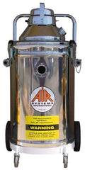 AIR Systems - 15 Gal, Stainless Steel Tank, Dry, Toxic Dust Vacuum Cleaner - 2.3 hp, 11 Amps - Caliber Tooling