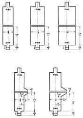 Made in USA - Press Brake Punch and Die Set - 18 Ft. Punch and Die Length - Caliber Tooling