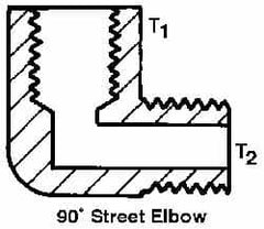 Trico - 1/8 x 1/8 Thread, Central Lubrication System Fitting - Caliber Tooling