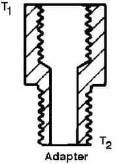 Trico - 1/8 x 1/8 Thread, Central Lubrication System Fitting - Caliber Tooling