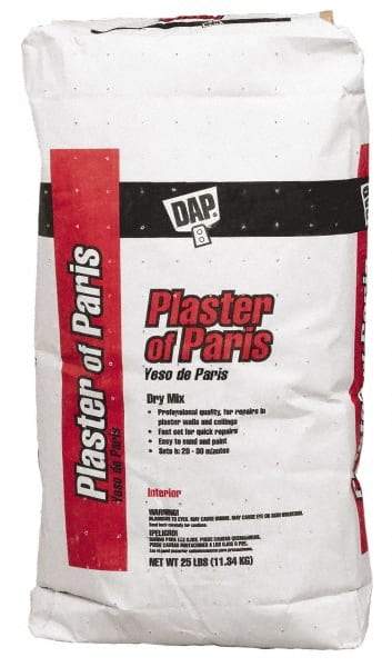 DAP - 25 Lb Drywall/Plaster Repair - White, Plaster of Paris - Caliber Tooling