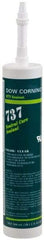 Dow Corning - 10.1 oz Cartridge Clear RTV Silicone Joint Sealant - -85 to 350°F Operating Temp, 14 min Tack Free Dry Time, 24 hr Full Cure Time, Series 737 - Caliber Tooling