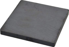 Mag-Mate - 4" Long x 4" Wide x 3/8" High, Ceramic Block Magnet - 350°F Max, Grade 5 Ceramic - Caliber Tooling