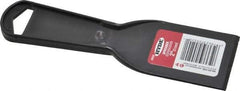 Hyde Tools - 2" Wide Plastic Putty Knife - Flexible, Polypropylene Handle, 7-1/4" OAL - Caliber Tooling