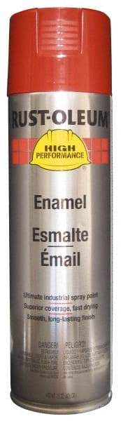 Rust-Oleum - Bright Red, 15 oz Net Fill, Gloss, Enamel Spray Paint - 14 Sq Ft per Can, 15 oz Container, Use on Rust Proof Paint - Caliber Tooling