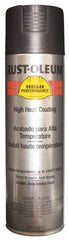 Rust-Oleum - Black, 15 oz Net Fill, Flat, High-Heat Spray Paint - 14 Sq Ft per Can, 15 oz Container - Caliber Tooling