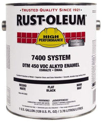 Rust-Oleum - 1 Gal Yellow (Old Caterpillar) Gloss Finish Industrial Enamel Paint - Interior/Exterior, Direct to Metal, <450 gL VOC Compliance - Caliber Tooling