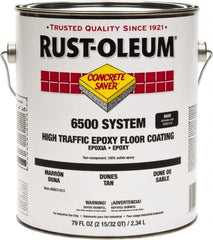 Rust-Oleum - 1 Gal High Gloss Dunes Tan Epoxy - <100 g/L VOC Content - Caliber Tooling