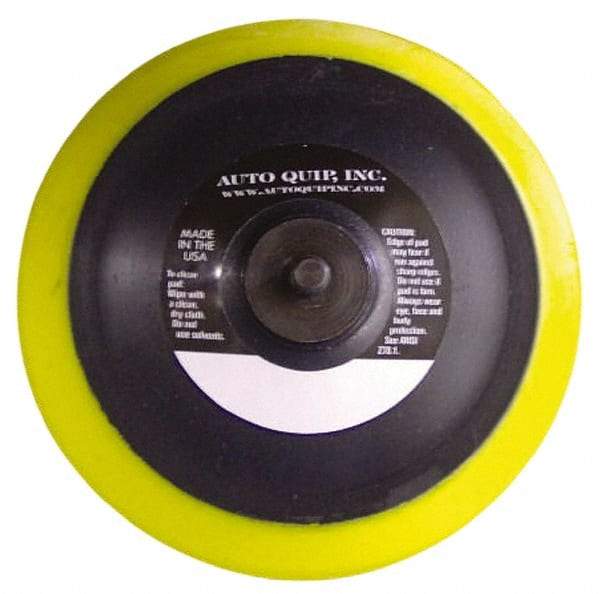 AutoQuip - 5" Diam Adhesive/PSA Disc Backing Pad - Medium Density, 12,000 RPM - Caliber Tooling