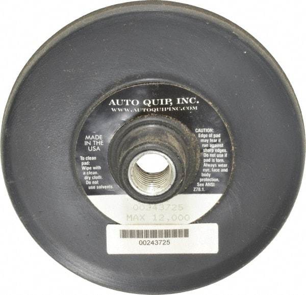 AutoQuip - 5" Diam Adhesive/PSA Disc Backing Pad - Firm Density, 12,000 RPM - Caliber Tooling