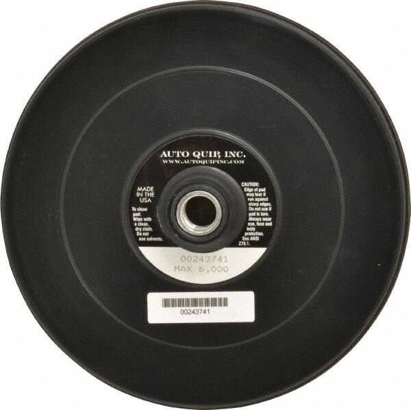 AutoQuip - 7" Diam Adhesive/PSA Disc Backing Pad - Firm Density, 6,000 RPM - Caliber Tooling