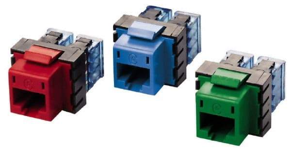 Hubbell - 8 Position, Cat5e Modular Jack - CSA Certified, RoHS Compliant, UL Listed - Caliber Tooling