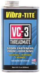 Vibra-Tite - 8.5 oz Can, Red, Low Strength Threadlocker - Series VC-3, 24 hr Full Cure Time, Hand Tool, Heat Removal - Caliber Tooling