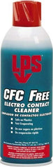 LPS - 11 Ounce Aerosol Contact Cleaner - 0°F Flash Point, Flammable, Food Grade, Plastic Safe - Caliber Tooling