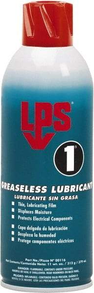 LPS - 55 Gal Drum Dry Film Penetrant/Lubricant - Clear Yellow, Food Grade - Caliber Tooling