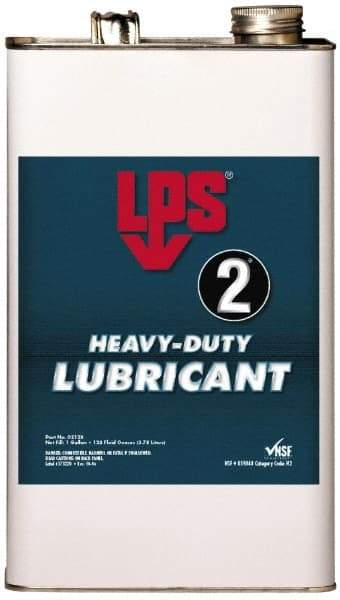 LPS - 1 Gal Can Nondrying Film Lubricant - Clear Amber, Food Grade - Caliber Tooling