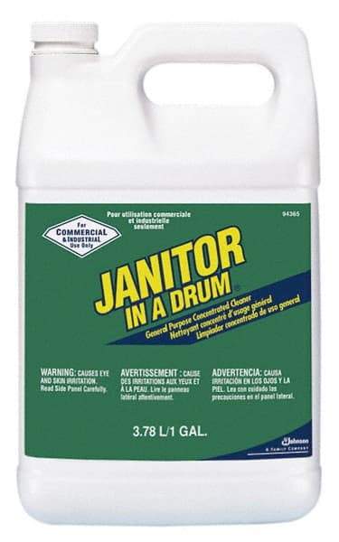 Janitor In A Drum - 1 Gallon, Citrus Scent, All Purpose Cleaner - Comes in Bottle - Caliber Tooling