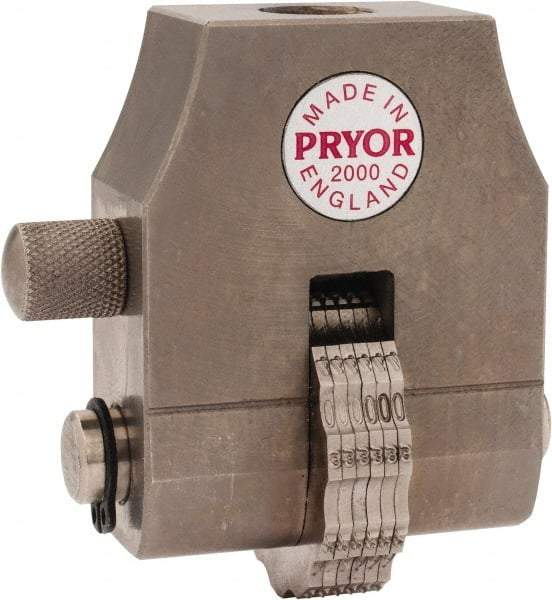 Pryor - 1/16 Inch Size, Numbering Head - Numbers, Hand or Machine Usage - Caliber Tooling