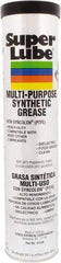 Synco Chemical - 400 g Cartridge Synthetic General Purpose Grease - Translucent White, Food Grade, 450°F Max Temp, NLGIG 2, - Caliber Tooling