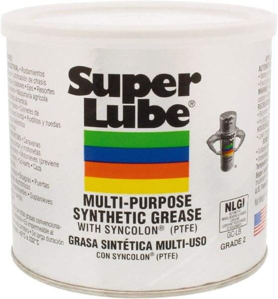 Synco Chemical - 400 g Can Synthetic General Purpose Grease - Translucent White, Food Grade, 450°F Max Temp, NLGIG 2, - Caliber Tooling