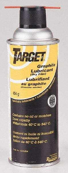 Releasall - 16 oz Aerosol Dry Film/Graphite Lubricant - 1652°F - Caliber Tooling