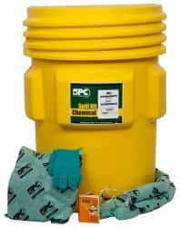 Brady SPC Sorbents - 75 Gal Capacity Hazardous Materials Spill Kit - 95 Gal Overpack Container - Caliber Tooling